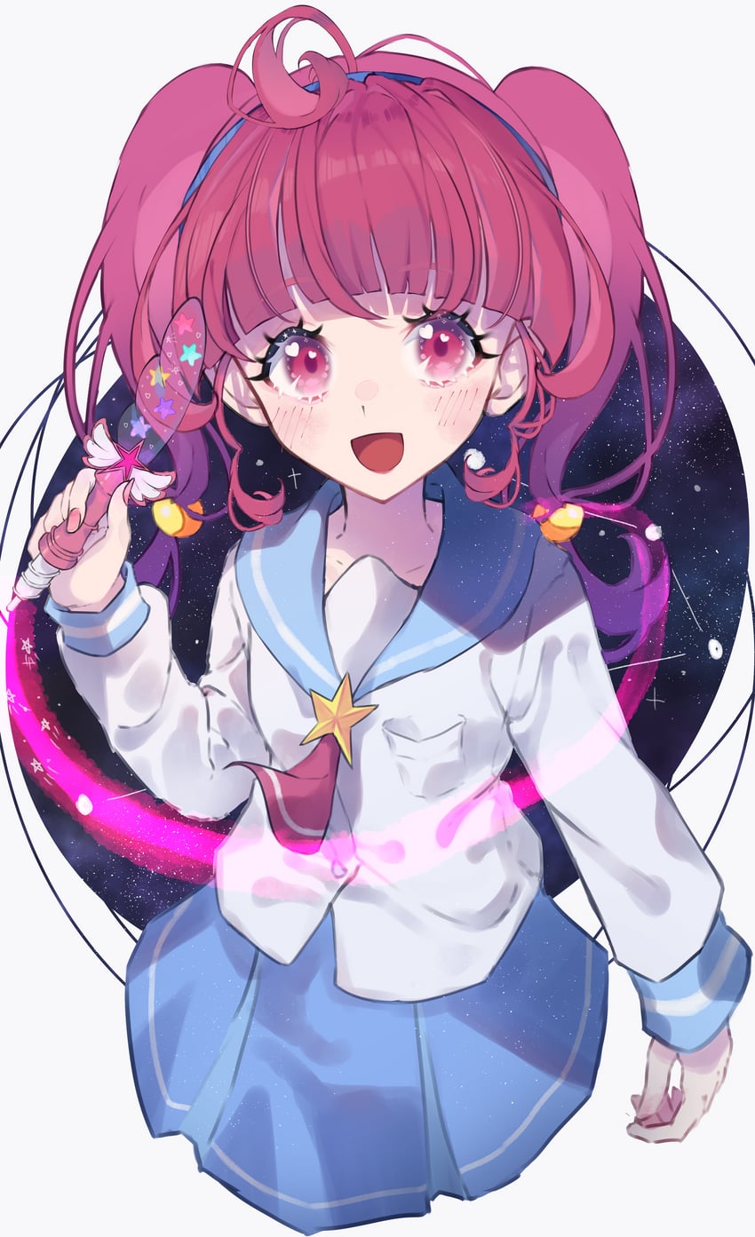 hoshina hikaru (precure and 1 more) drawn by amino_(li0a4)