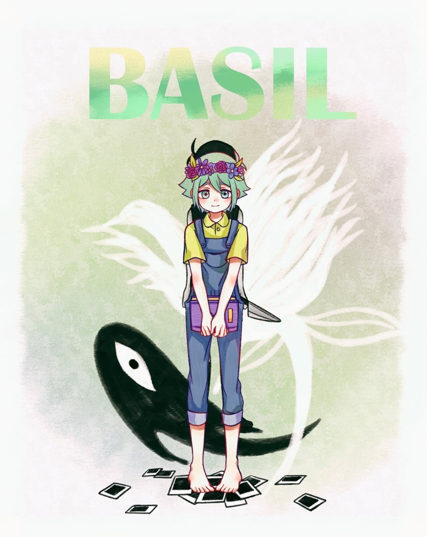 omori, basil, and something (omori) drawn by linglanjunying