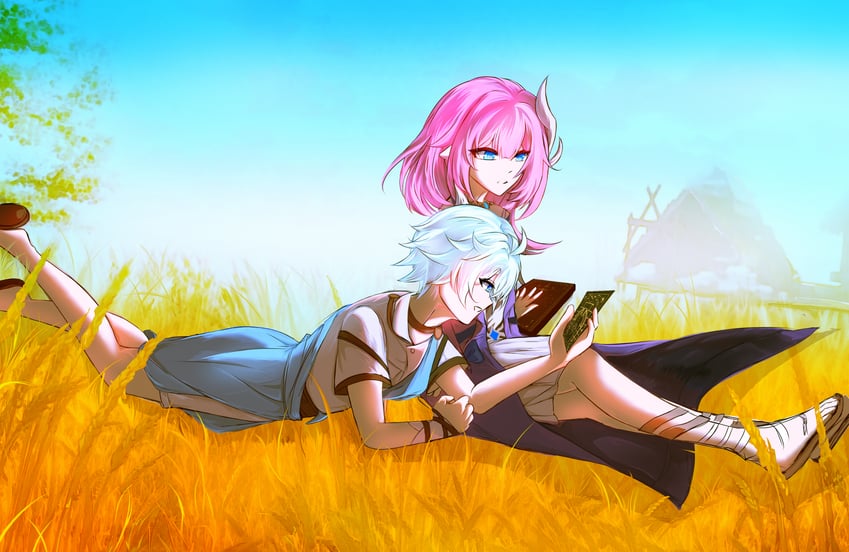 phainon and cyrene (honkai and 1 more) drawn by chenguang53745