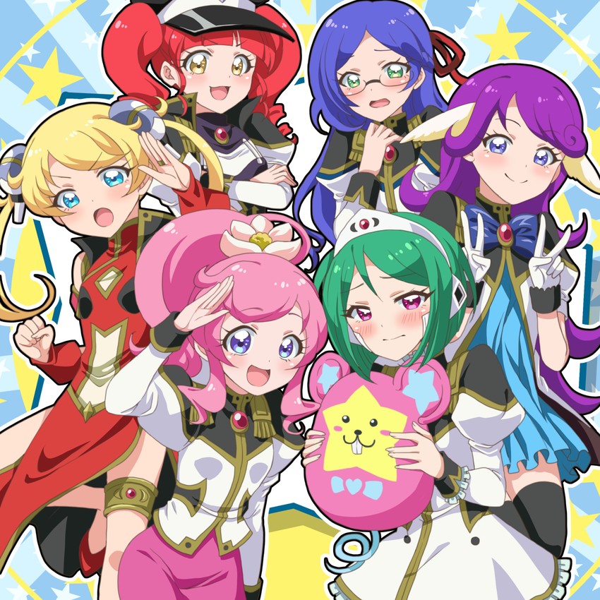 milfeulle sakuraba, mint blancmanche, ranpha franboise, forte stollen, vanilla h, and 7 more (pretty series and 2 more) drawn by soraeda