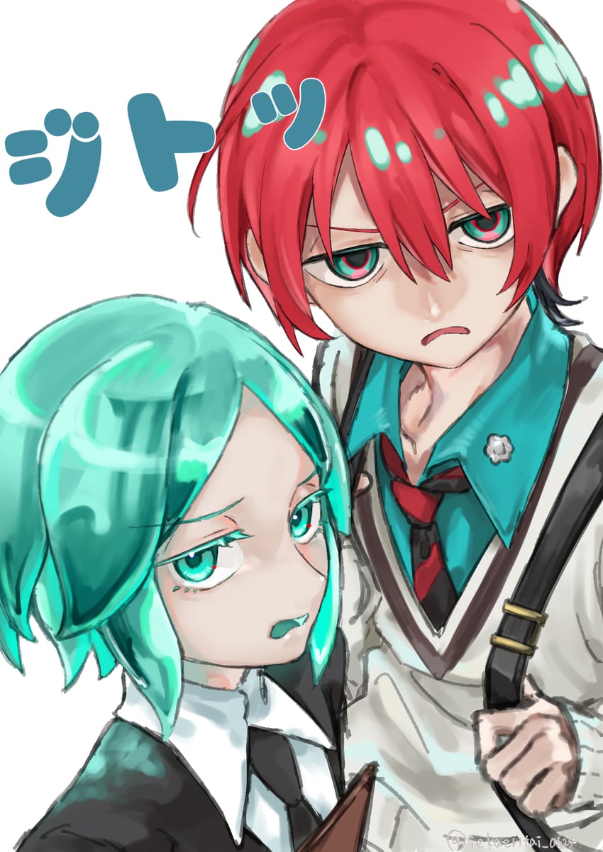 amate yuzuriha, phosphophyllite, and kurosawa tomoyo (gundam and 2 more) drawn by kosokun