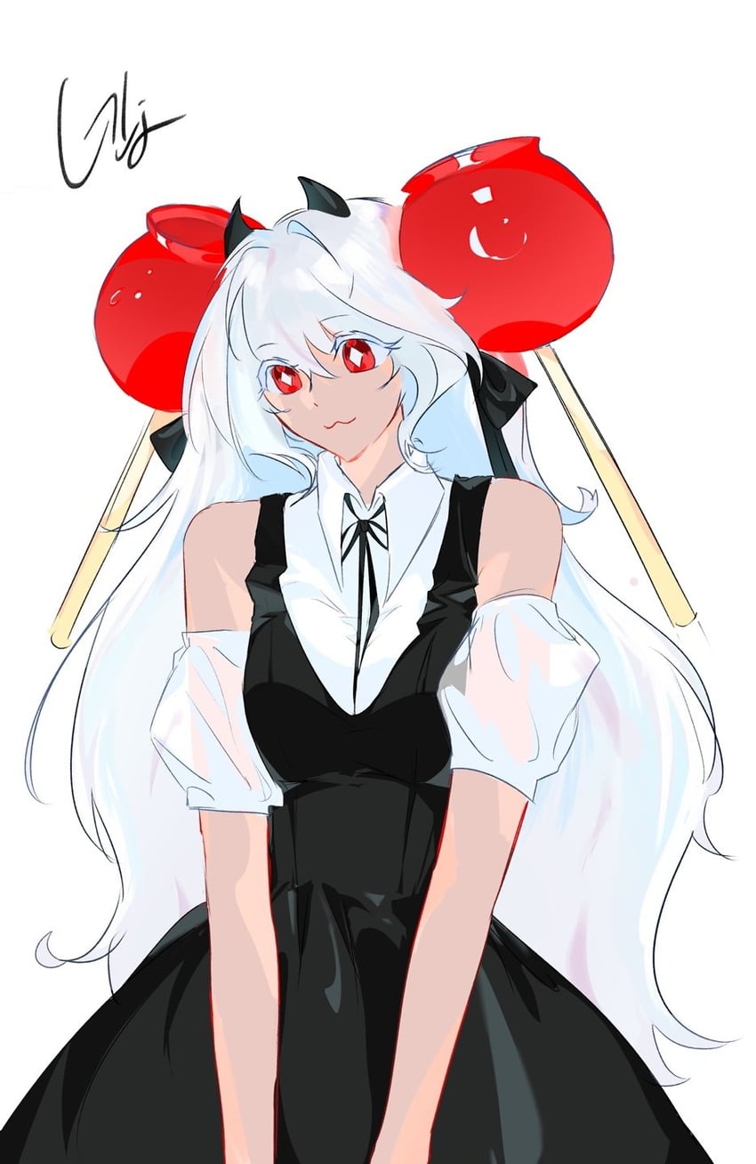 candy apple cookie (cookie run and 1 more) drawn by nenjjang