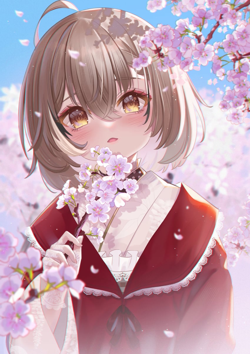 nanashi mumei (hololive and 1 more) drawn by tangdou0402