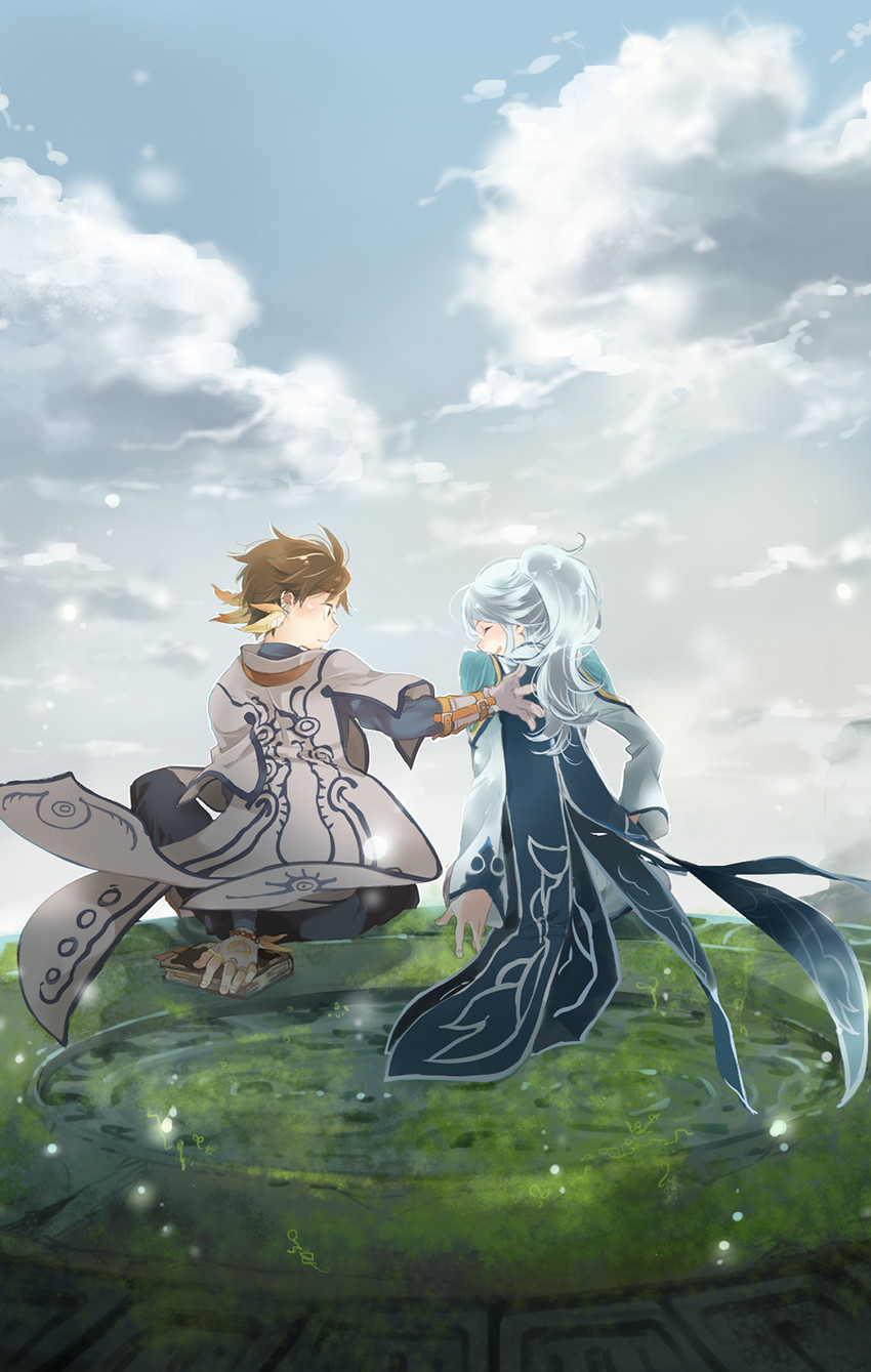 sorey and mikleo (tales of and 1 more) drawn by jusc0
