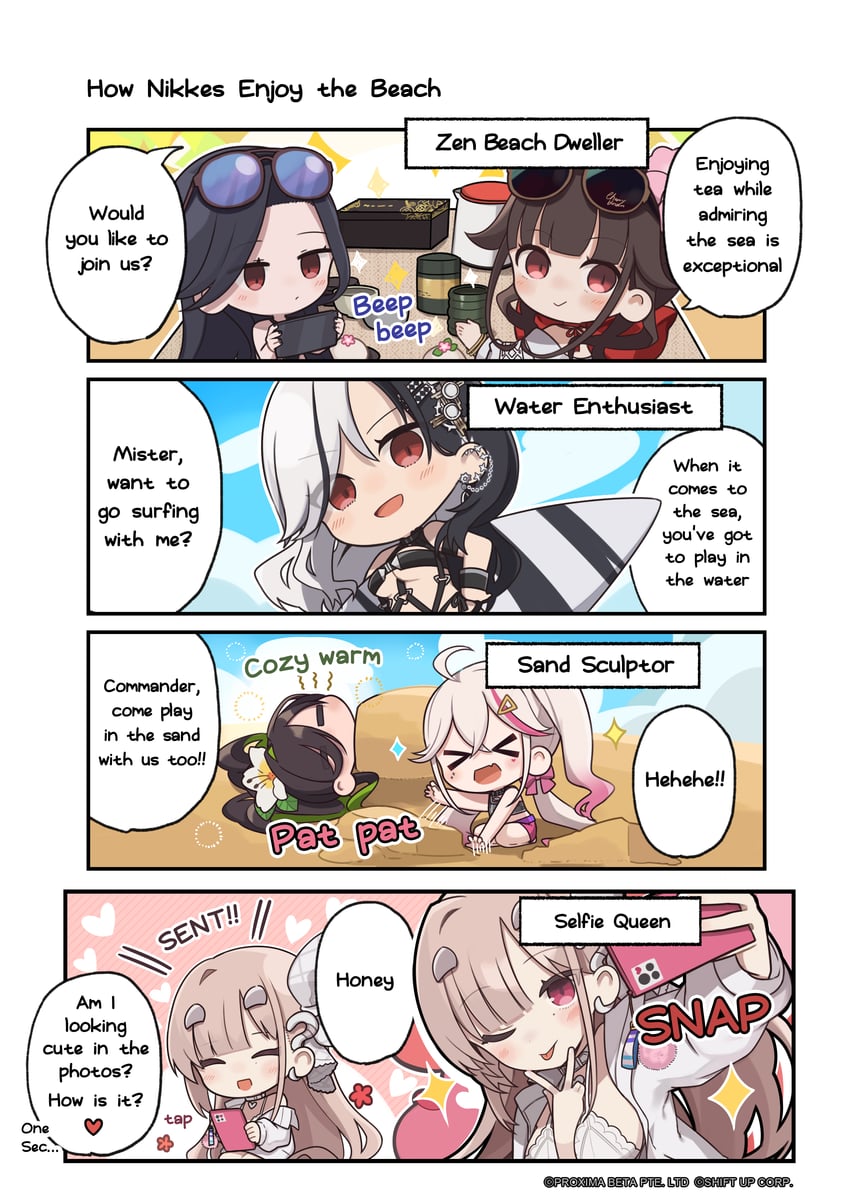 viper, maiden, rosanna, guilty, jackal, and 1 more (goddess of victory: nikke) drawn by totatokeke