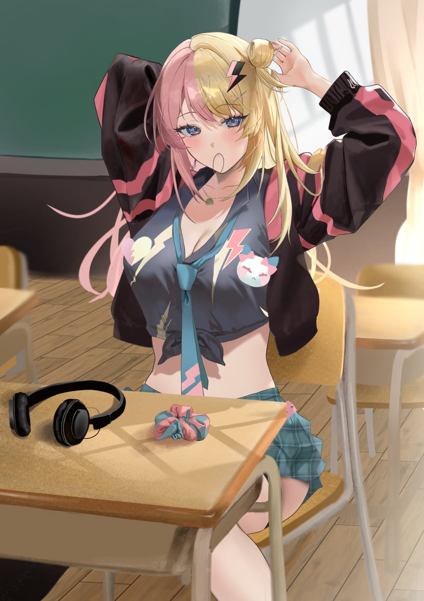 kotoka torahime (nijisanji and 1 more) drawn by satchi_(sattytabunnhenn)