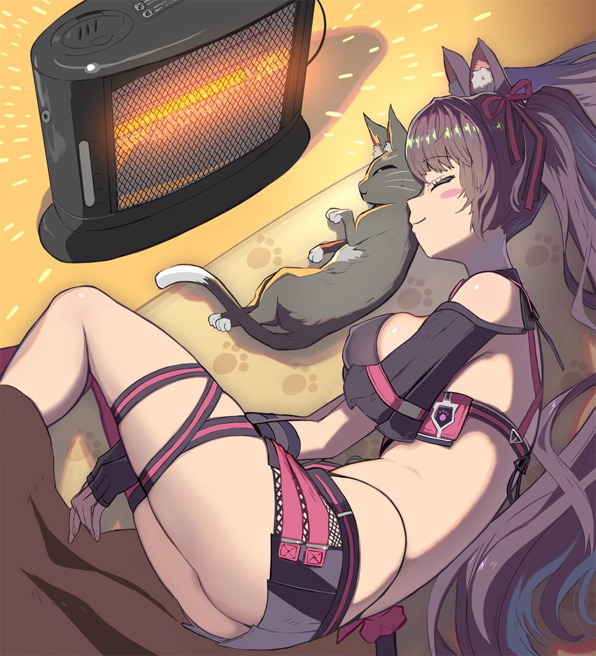 nero and ruru (goddess of victory: nikke) drawn by syope