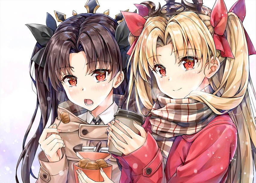 ereshkigal and ishtar (fate and 1 more) drawn by koyuki_(kotatsu358)