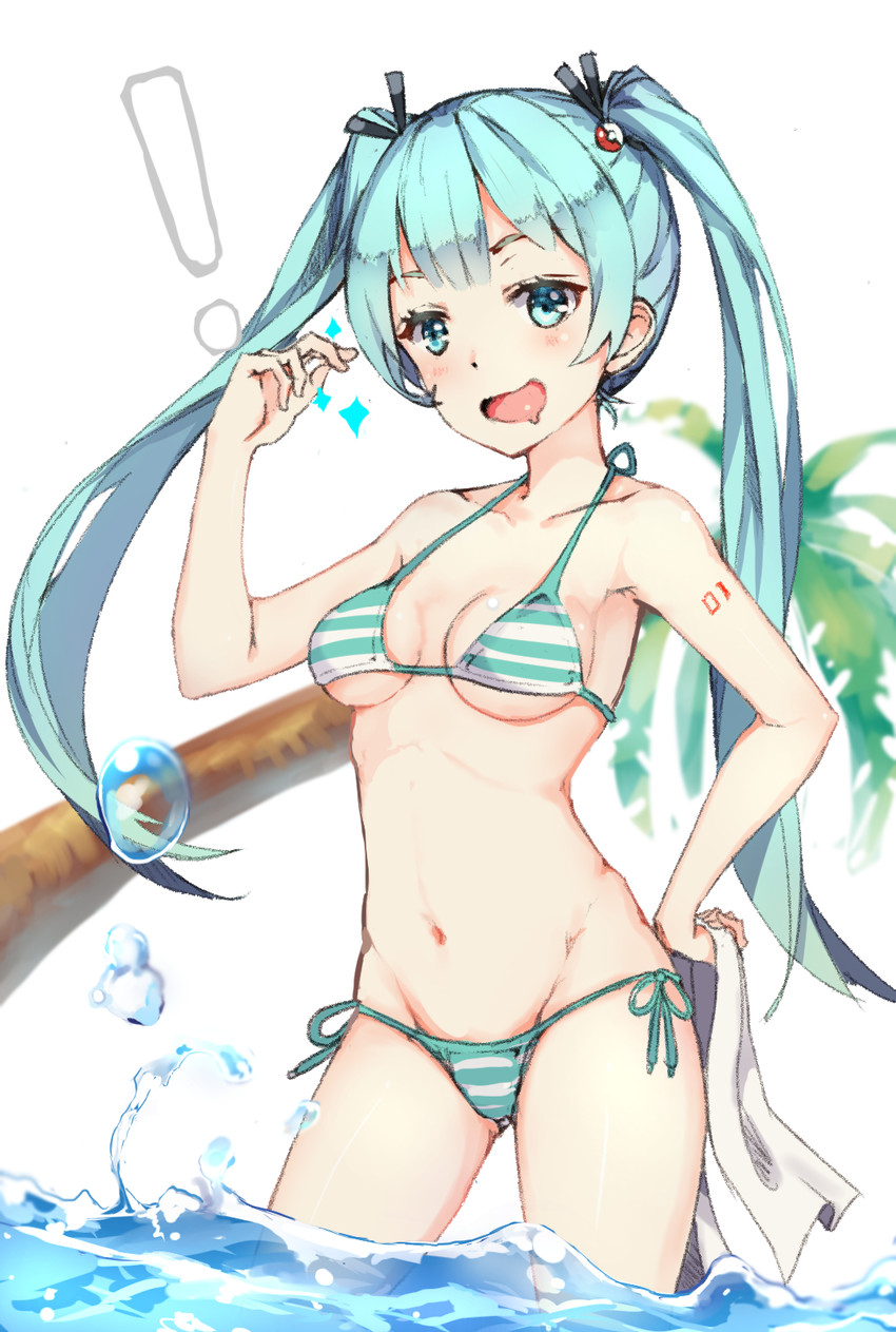 hatsune miku (pokemon and 1 more) drawn by n2co