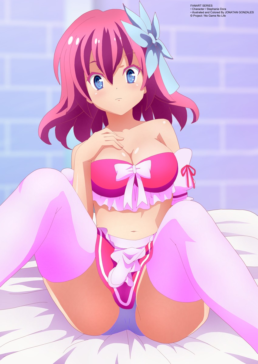 stephanie dora (no game no life) drawn by zel-sama