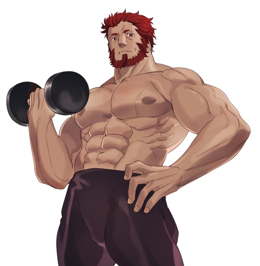 iskandar (fate and 1 more) drawn by halorane