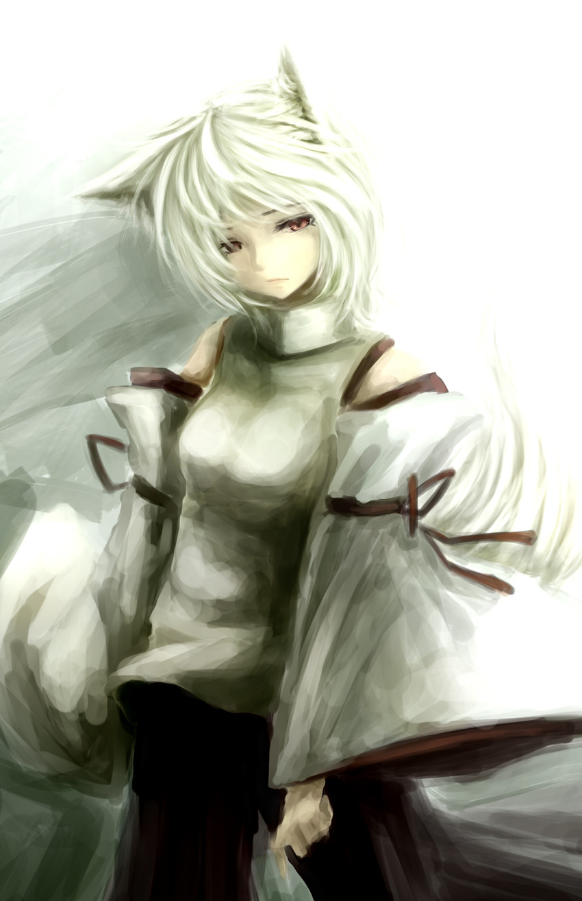 inubashiri momiji (touhou) drawn by shikkoku_(border_of_season)
