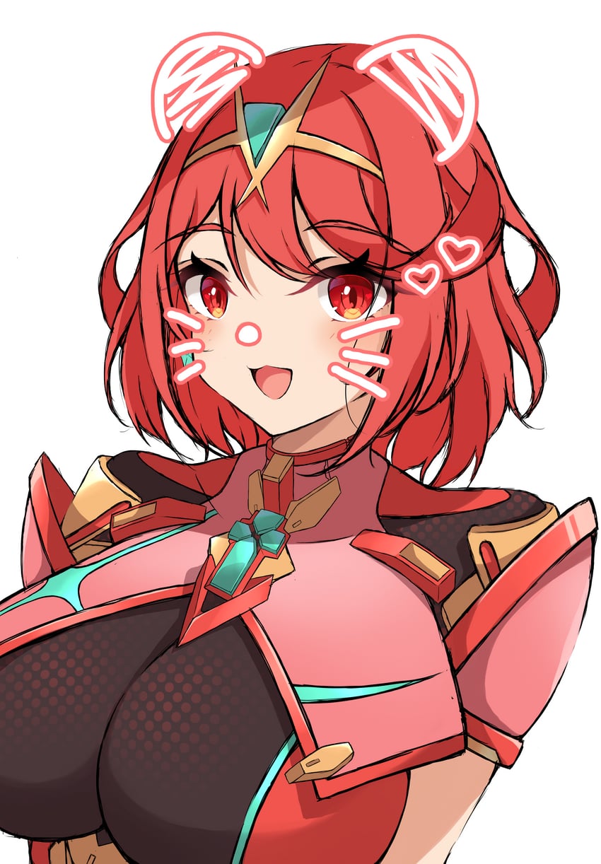 pyra (xenoblade chronicles and 1 more) drawn by mikan_(mika_n95)