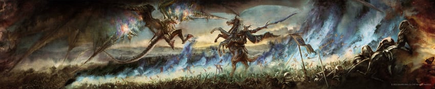 bahamut, odin, and sleipnir (final fantasy and 1 more)