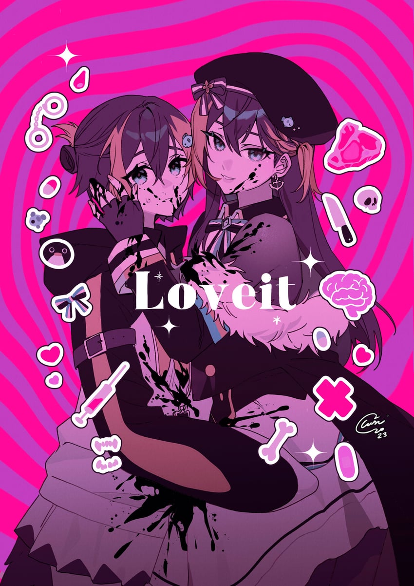 petra gurin (nijisanji and 2 more) drawn by luminarun