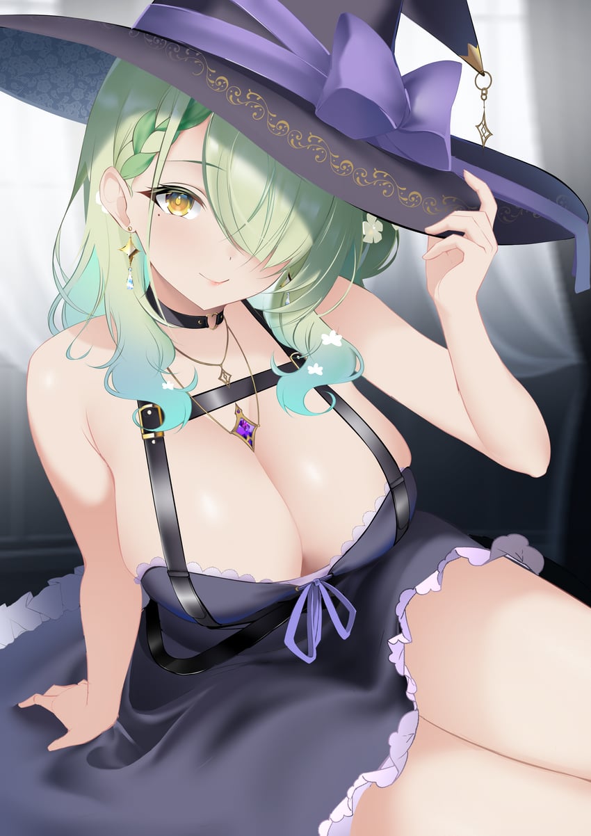 ceres fauna (hololive and 1 more) drawn by ngo2.9_(biggeneral)