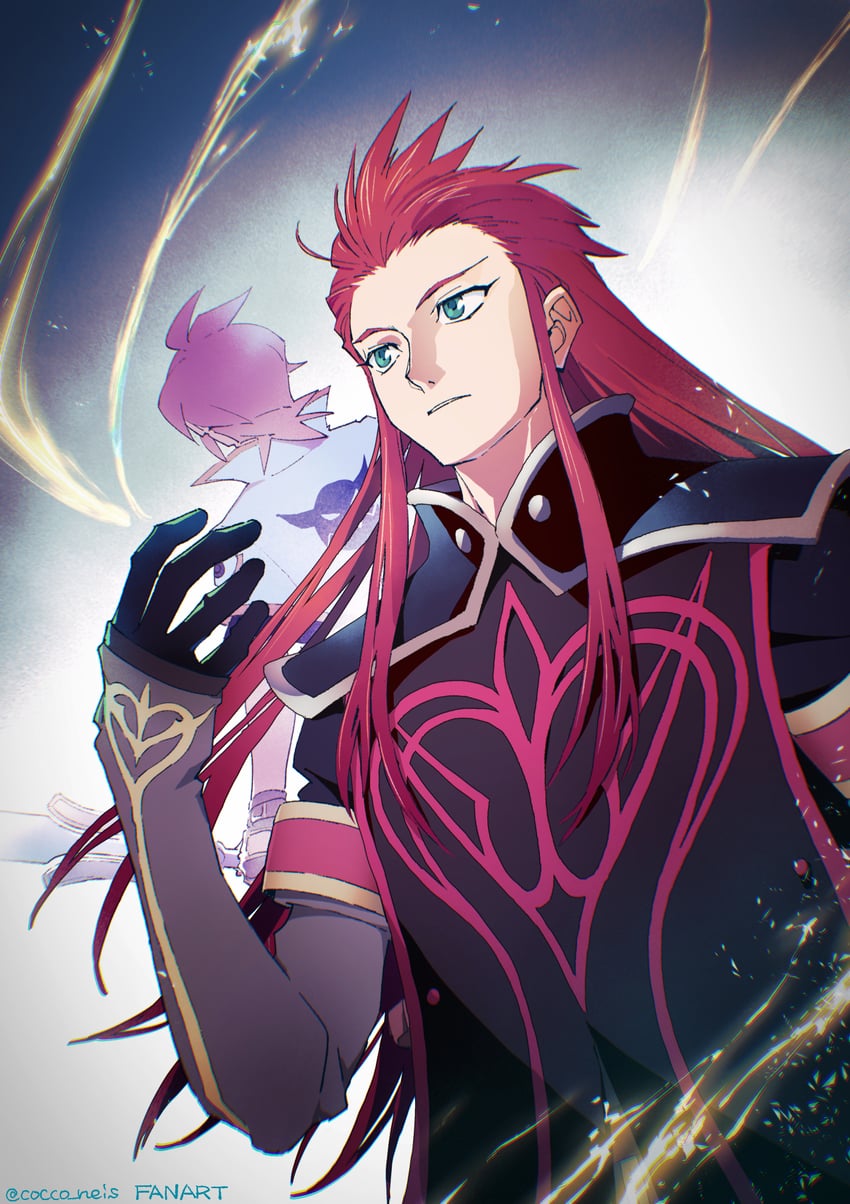 luke fon fabre and asch (tales of and 1 more) drawn by cocconeis
