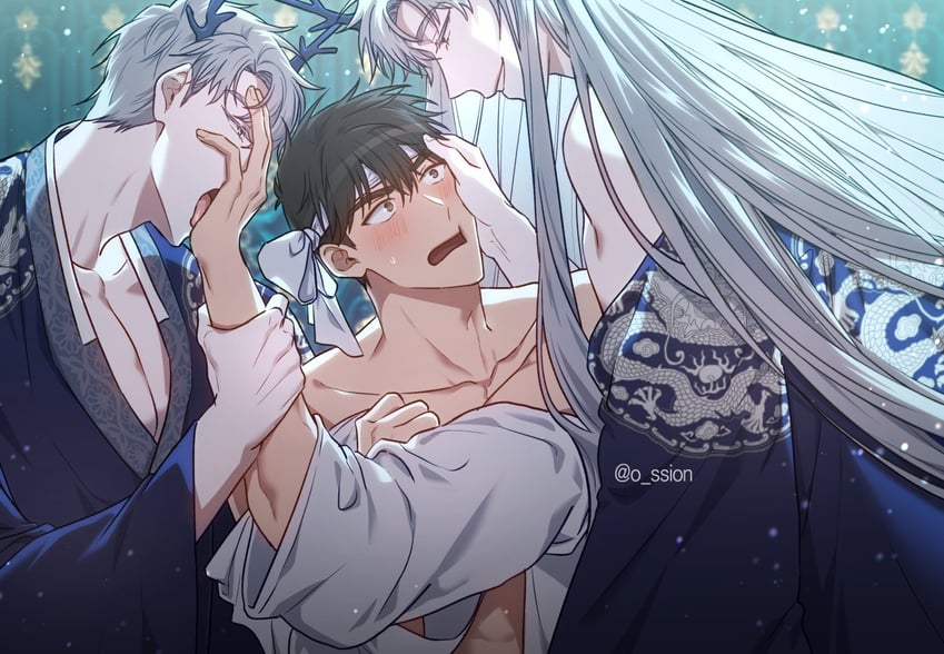 jeong taeui and ilay riegrow (passion) drawn by o_ssion