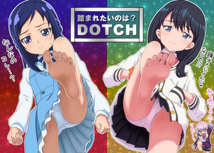 takarada rikka, hishikawa rikka, and shinjou akane (precure and 3 more) drawn by ogyadya