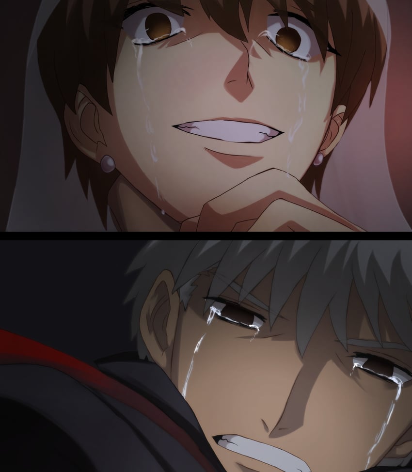 emiya shirou and fujimura taiga (fate and 2 more) drawn by dhee_(renlunae)