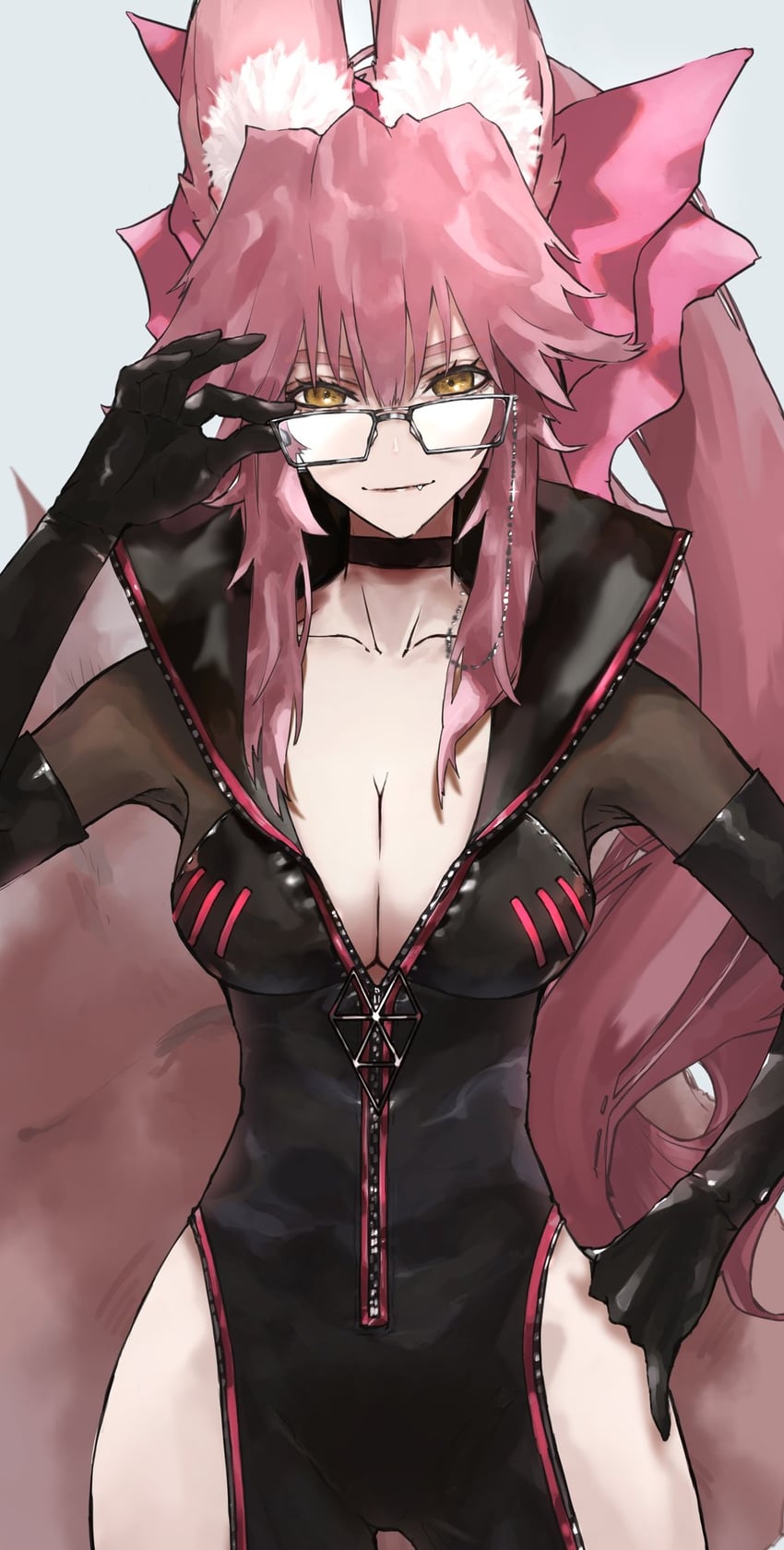 tamamo and koyanskaya (fate and 1 more) drawn by neko_no_kedama