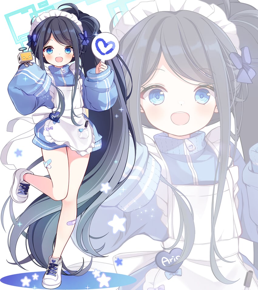 aris and kei (blue archive) drawn by subin_(subin_2011)