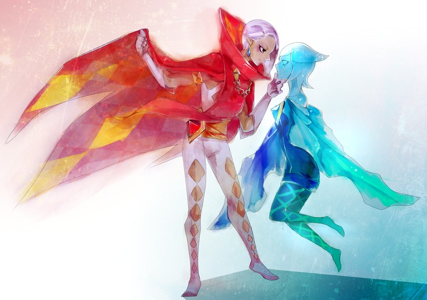 fi and ghirahim (the legend of zelda and 1 more) drawn by hachimaru_(ediciusa)