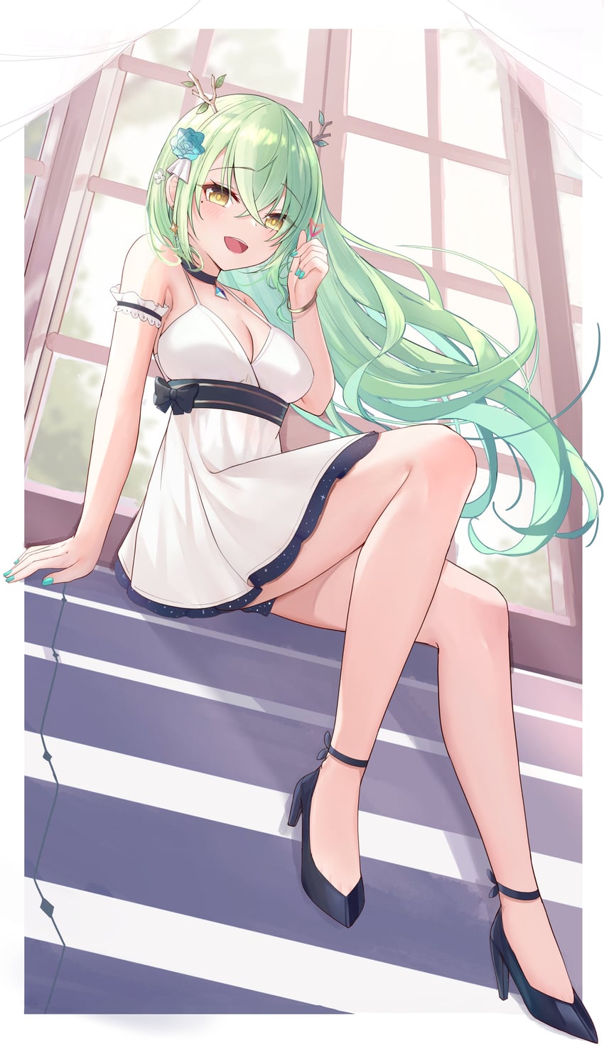 ceres fauna (hololive and 1 more) drawn by inkeror