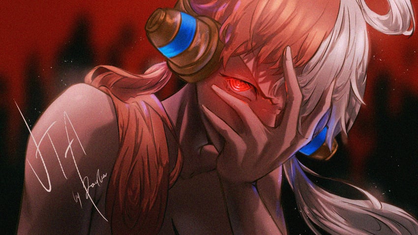 uta (one piece and 1 more) drawn by rau_ma_(the_rauma001)