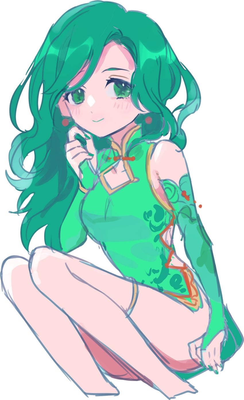 rydia (final fantasy and 1 more) drawn by chisora_(chisora_ra)
