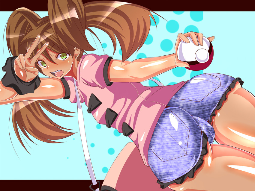 shauna (pokemon and 1 more) drawn by pipa_(pipasuta)