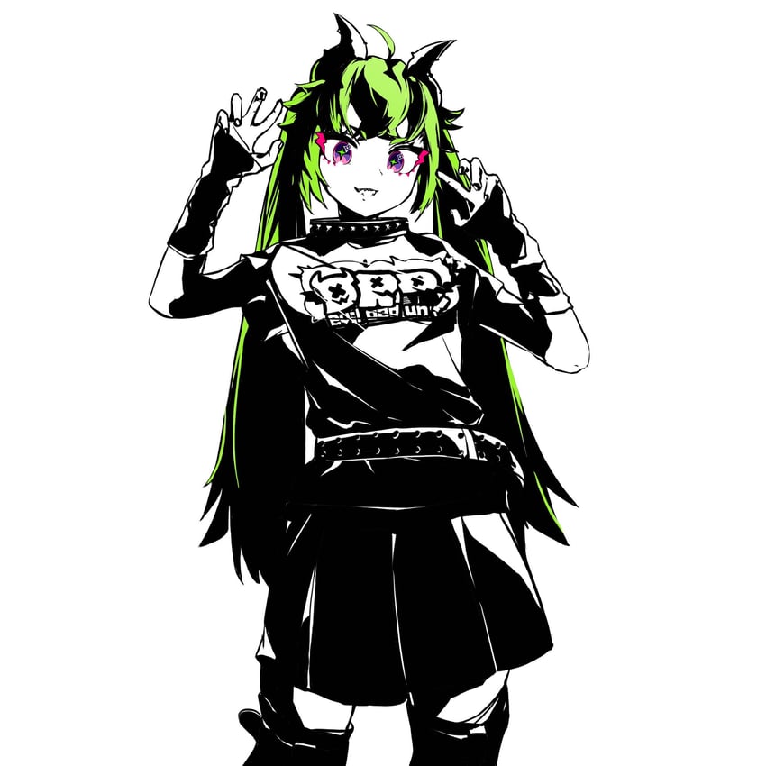 devil road run (shutokou battle) drawn by nougat_(no_9ada)