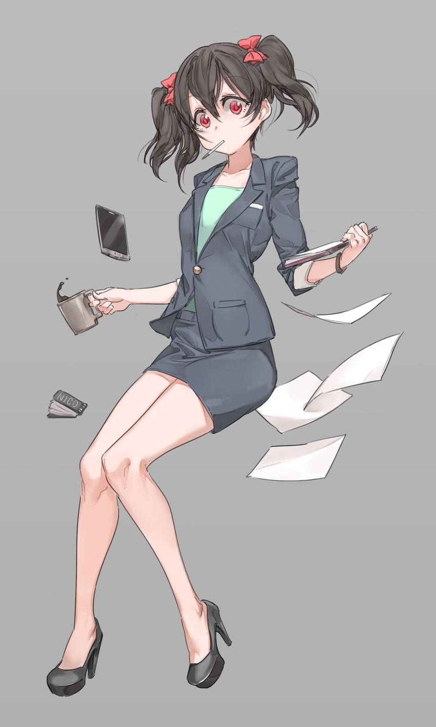 yazawa nico (love live! and 1 more) drawn by free_style_(yohan1754)