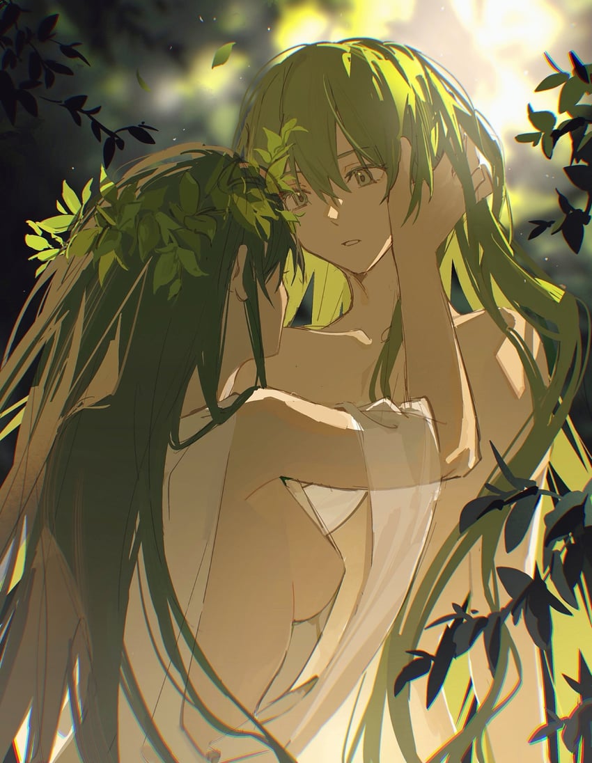 enkidu and shamhat (fate and 2 more) drawn by yanfenguo_gao