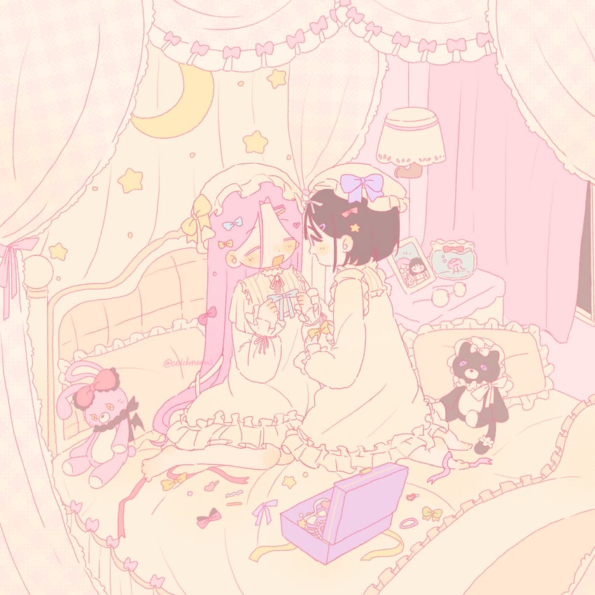sua and mizi (alien stage) drawn by coldmeow