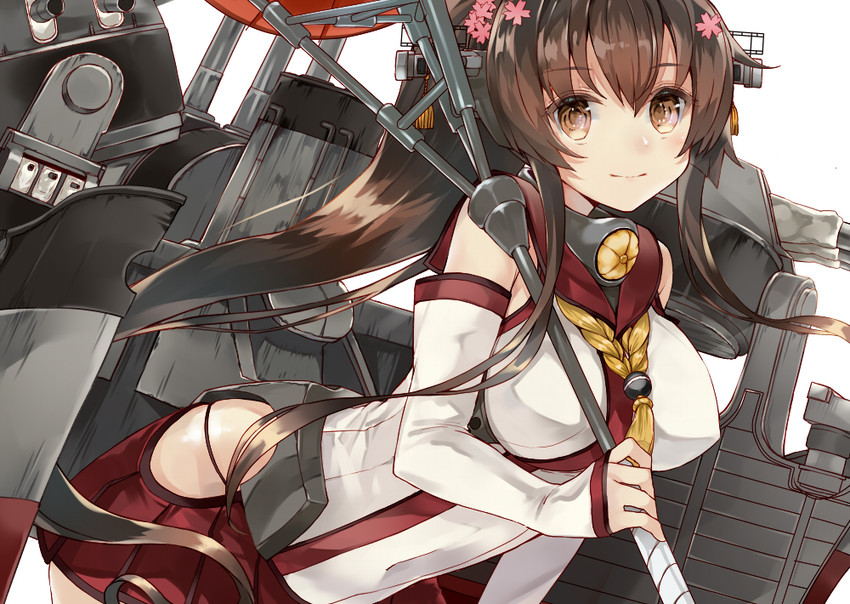 yamato (kantai collection) drawn by kou_mashiro