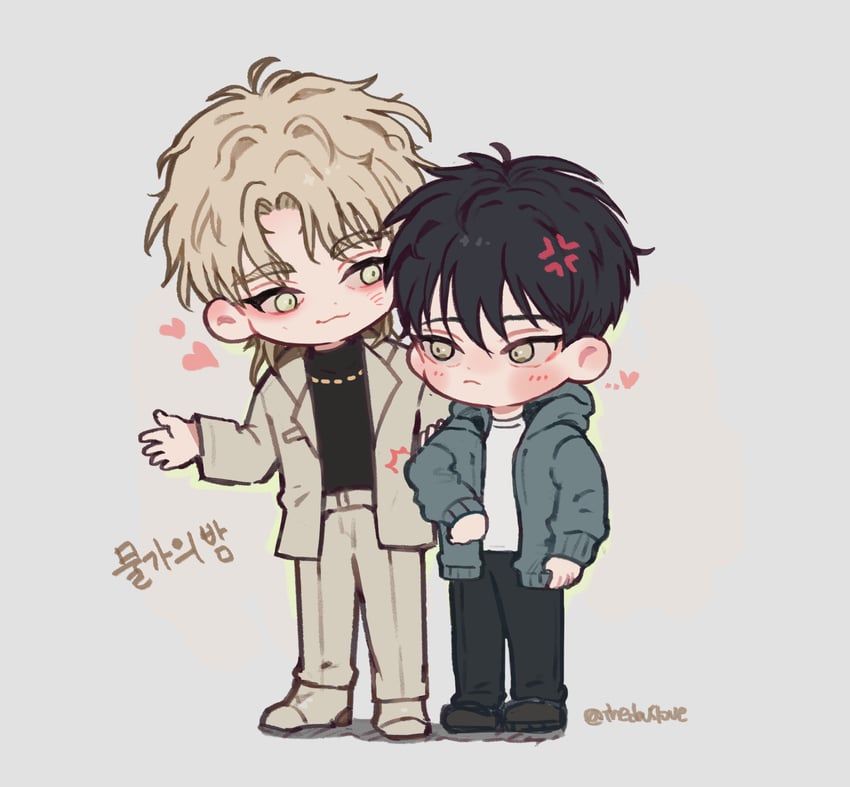 yeo taeju and kim euihyun (low tide in twilight) drawn by thedevilove