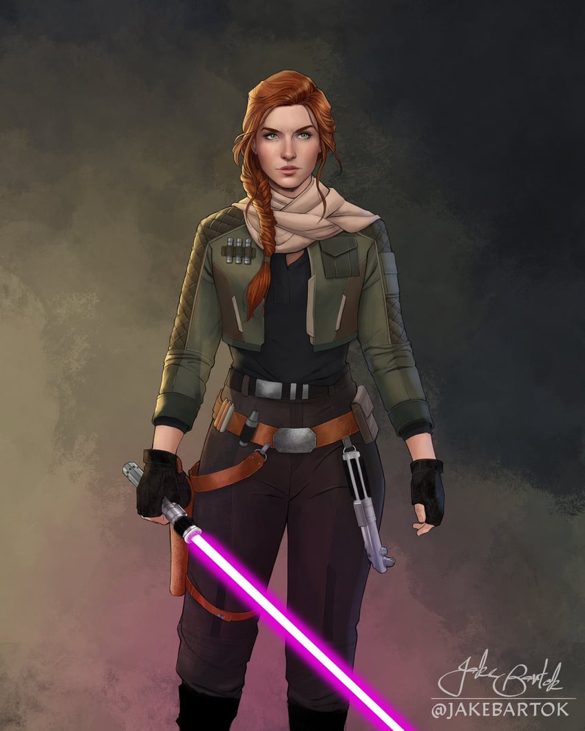mara jade (star wars) drawn by jr_bartok