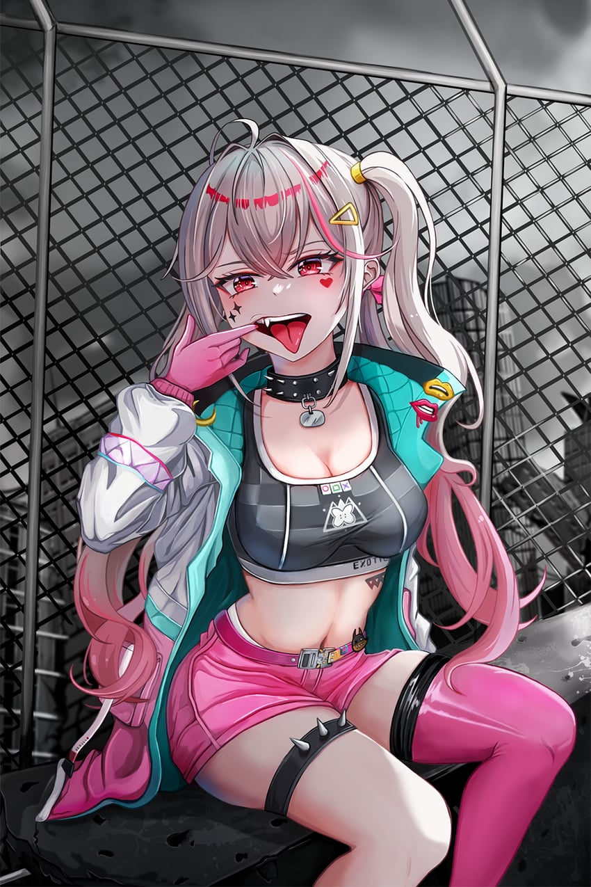 jackal (goddess of victory: nikke) drawn by straw_raspberry
