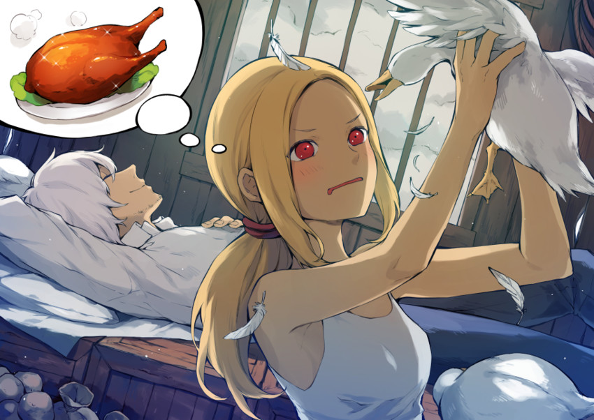 kitten and syd (gravity daze) drawn by tamaki_iori