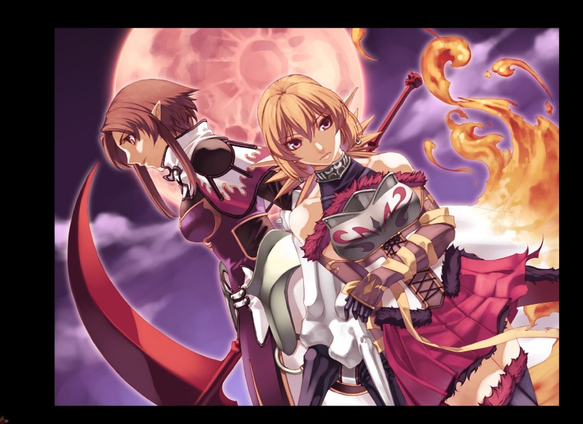 hiro and roze (spectral and 1 more) drawn by hirano_katsuyuki