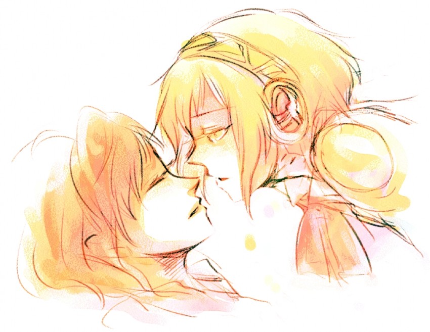 aigis and shiomi kotone (persona and 2 more) drawn by ecojirou