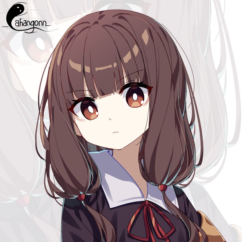 iino miko (kaguya-sama wa kokurasetai ~tensai-tachi no renai zunousen~) drawn by cahangonn