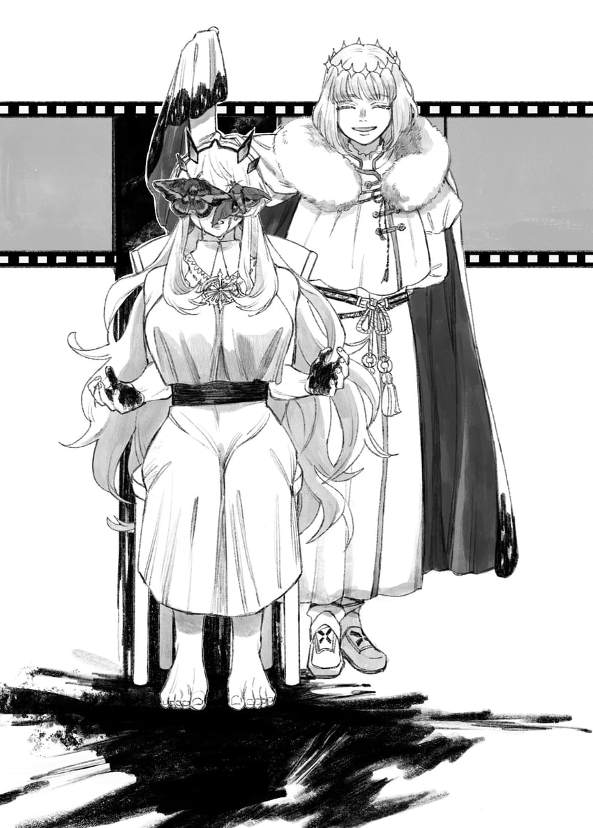 oberon and barghest (fate and 1 more) drawn by cheeeeese0619