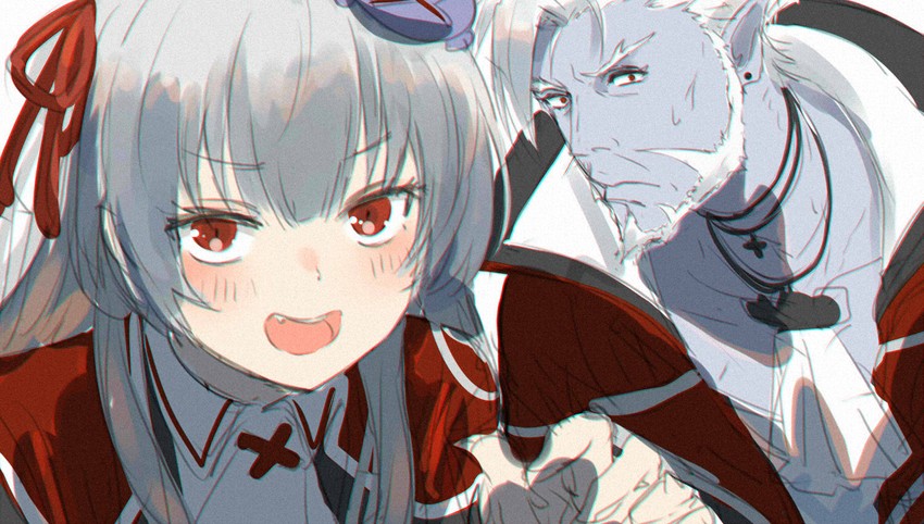 natori sana and gilzaren iii (nijisanji and 1 more) drawn by isshiki_(ffmania7)