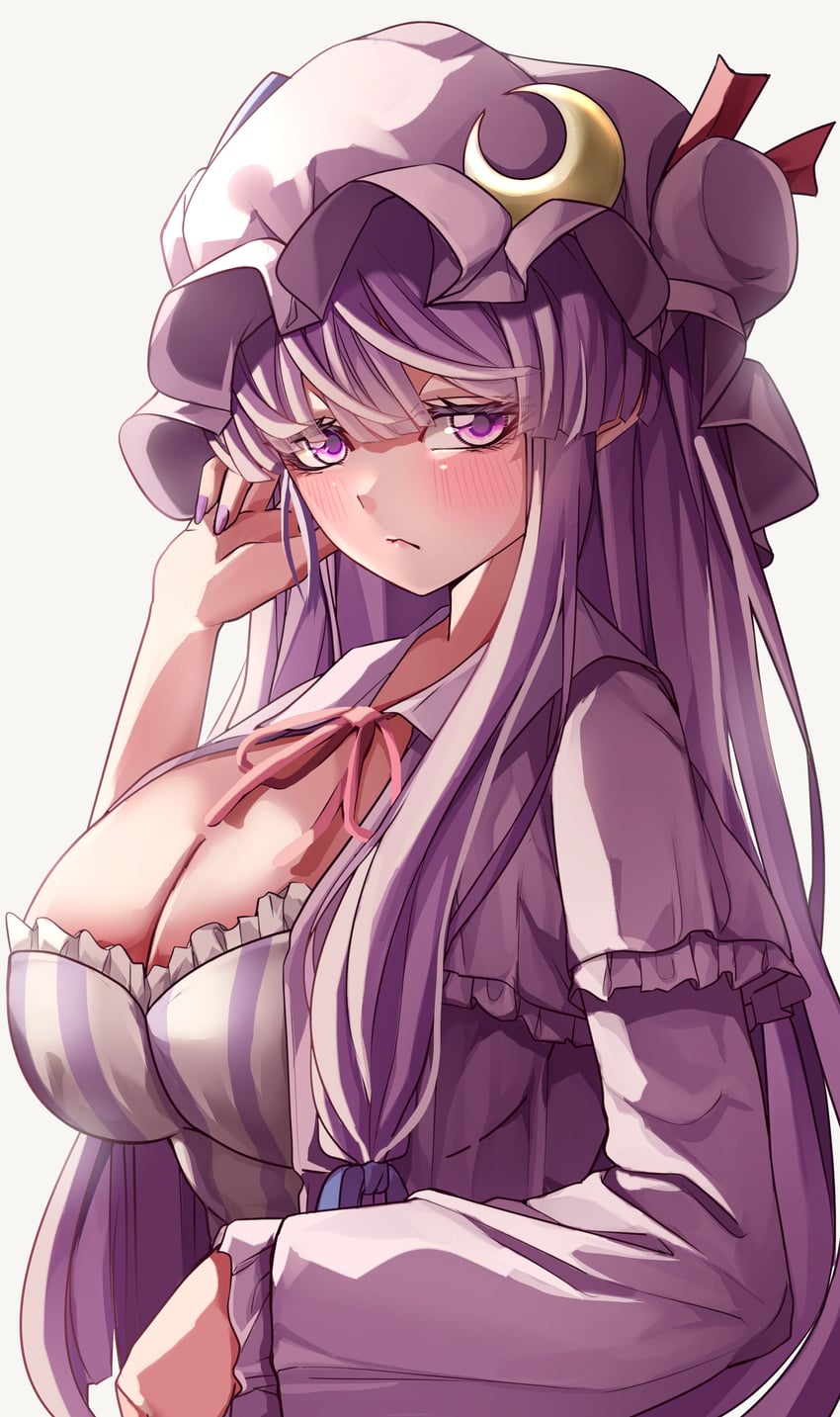 patchouli knowledge (touhou) drawn by mahoro_(minase_mahoro)