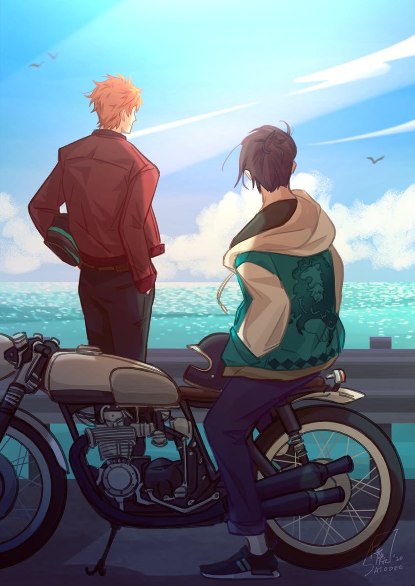 sylvain jose gautier and felix hugo fraldarius (fire emblem and 1 more) drawn by satodee