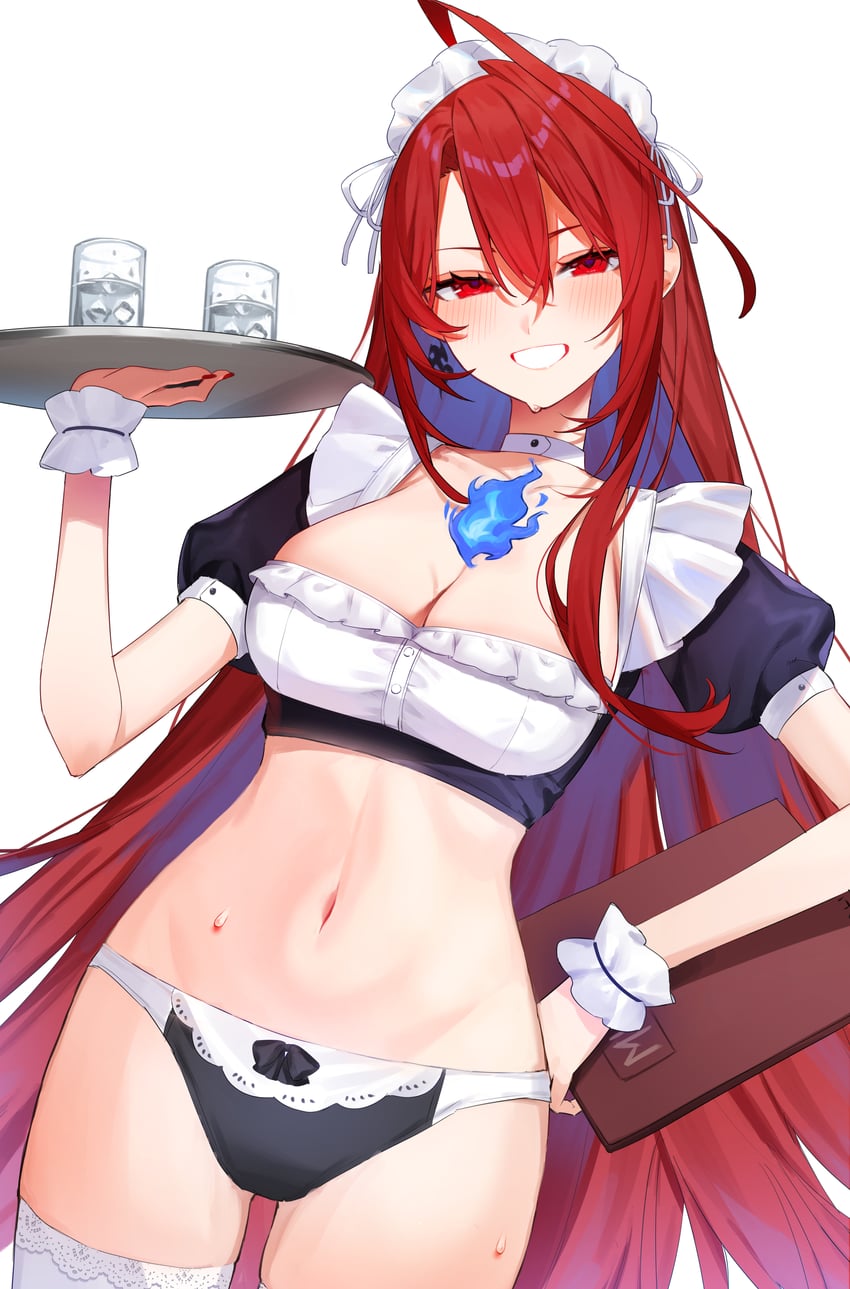 elizabeth rose bloodflame (hololive and 1 more) drawn by aotake_iro