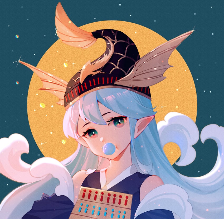 kingyo hime and reikai kingyo hime (onmyoji) drawn by yi_er_san