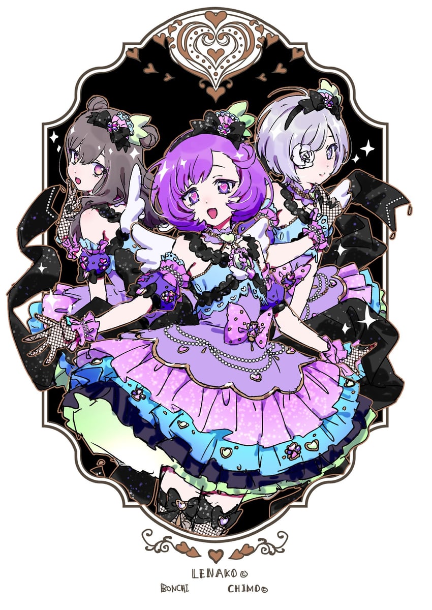 my chara (pretty series and 1 more) drawn by yadehi